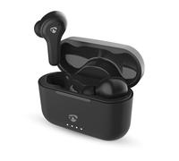 Nedis, Cuffie wireless ibride ANC/ENC con microfono integrato, Nero