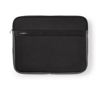 Nedis, Custodia per laptop 13-14” in neoprene con protezione rinforzata, Nero