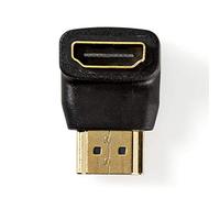 NEDIS CVGP34901BK - Adattatore HDMI | Connettore HDMI - Presa HDMI | Angolo di 90° | Nero