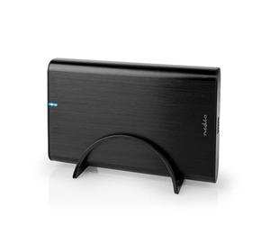 Nedis Enclosure per hard disk | 3.5" | USB 3.2 Gen1 | USB Type-A / USB Type-C™ | Notebook / PC | Alluminio