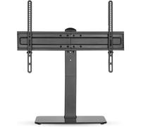 Supporto TV fisso - 37-70" - Peso massimo supportato dello schermo: 40 kg - Altezze prestabilite regolabili - Acciaio/Vetro temperato - Nero