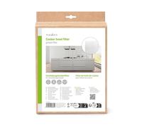 NEDIS Filtro antigrasso universale per cappe da cucina, tagliabile, 57 × 47 cm, confezione da 2