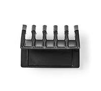 NEDIS Gestione dei Cavi | Gancio e Anello | Fare clic e Go | 2 pz. | Spessore Massimo del Cavo: 5 mm | Silicone 60 mm Nero