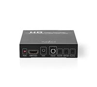 NEDIS HDMI T Converter - presa SCART - uscita HDMIT / 1 uscita audio da 3,5 mm / 1 audio digitale - 1 via - 1080p - 1.65 Gbps - alluminio - antracite