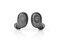 NEDIS HPBT5056GY AURICOLARI WIRELESS, Grigio, Argento