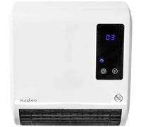 Nedis HTBA20WT Generatore daria calda in ceramica 20 m² Bianco, Grigio