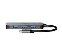 Nedis Hub USB 1x USB-C™ - 4x USB A, 4-Port (e), USB 3.2 Gen1, Stromversorgung USB 5 Gbps