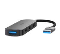 Nedis, Hub USB-A 3.2 Gen 1 con 4 Porte Trasferimento Ultra Veloce Fino a 5 Gbps