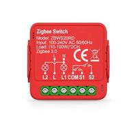 NEDIS Interruttore di accensione SmartLife | Zigbee 3.0 | 2x100 W | Connessione terminale | App Disponibile per: Androidâ„¢ / iOS