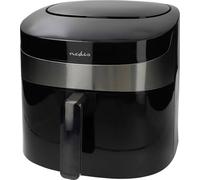Nedis KAAF180BKW - Friggitrice ad aria calda SmartLife - Wi-Fi - 7,2 l - Timer: 240 min - 8 programmi - Controllo digitale - Compatibile Android/iOS - Nero