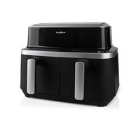 Nedis KAAF320BK Friggitrice doppia 4,2 L Stand-Alone 2600 W ad aria calda Nero - Nouvo