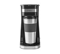 NEDIS KACM300FBK macchina caffè americano, Nero, Argento