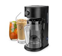 NEDIS KAICM200FBK macchina per caffè e tè freddi - capacità 2,5 L - per 6 tazze - con filtro - funzione di preparazione rapida - nero