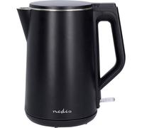 Nedis KAWK361EBK Bollitore Spia luminosa Nero Capacità effettiva: 1.5 l