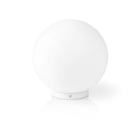 Nedis, Lampada d'ambiente RGB Wi-Fi connessa 5W 360lm 2700-6500K Formato sferico [EEK: F]