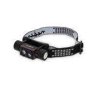 NEDIS Lampada LED - Funzionamento a batteria/alimentazione tramite USB - 3.7 V DC - Batterie incluse - Ricaricabile - Flusso luminoso nominale: 1000 lm - Campo luminoso: 180 m