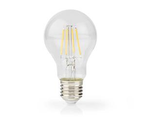 NEDIS Lampadina a filamento LED E27 | A60 | 8 W | 1055 lm | 2700 K | Bianco Caldo | 1 pz.