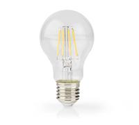 Nedis, Lampadina LED E27 A60 a risparmio energetico 12W stile retrò, Trasparente