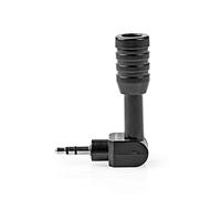 NEDIS Microfono con cavo mini plug-in 3,5 mm Neg