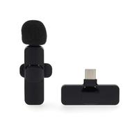 NEDIS Microfono - Usato per: Bloc notes/Smartphone/Tablet - Senza fili/USB Type-C - USB-C Femmina - Interruttore integrato