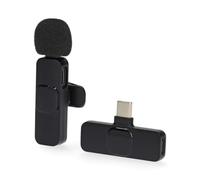 Nedis Microfono omnidirezionale wireless USB-C femmina con batteria Li-Po per smartphone/tablet