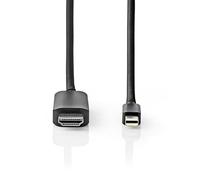 Nedis Ccgp37604Bk20 Mini-Displayport - Hdmi&Trade; cavo 1,4 Mini-Displayport maschio - Hdmi&Trade; maschio 2,0 M Zwart