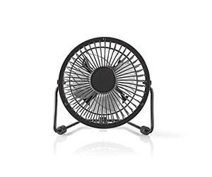 Nedis Mini ventilatore in metallo 10 cm di diametro Alimenta