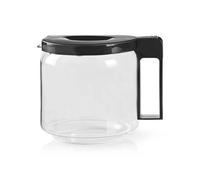 Nedis, Moccamaster 1,25L Caffettiera con manico ergonomico, Nero