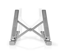 NEDIS NBSTND100SI - Supporto per notebook | N/A | Numero di angoli: 6 | 17" | Senza illuminazione