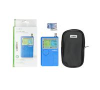 Nedis, Tester di Cavo RJ45 / RJ11 / BNC / USB con Indicatore LED, Blu