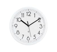 Nedis, Orologio da Parete 22cm Forma Rotonda Compatta con Numeri a Contrasto