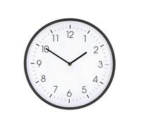 Nedis, Orologio da Parete 30 cm Movimento Silenzioso Cornice Leggera