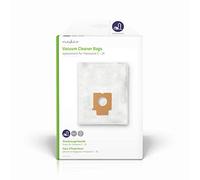 Nedis Panasonic C - 2E Sacchetto per aspirapolvere, 4-pezzi, Bianco
