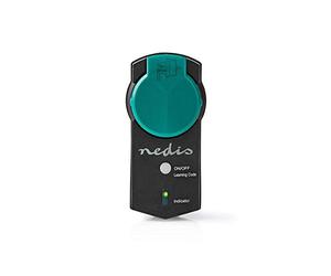 Nedis Plug RF | IP44 Per Esterni | On/Off | Estensione Rete Mesh RF | Schuko Tipo F | 3680 W Verde/Nero