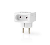 Nedis Plug RF | On/Off | Tipo C | 1500 W Bianco