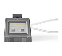 Nedis - Pompa Acqua Smart Irrigazione Automatica Wi-fi A Batteria Ricarica Usb Ipx3 0.3 Bar