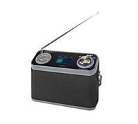 Nedis, Radio da Tavolo con Bluetooth, USB, Sveglia e Schermo a Colori DAB+/FM