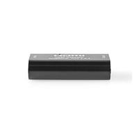 Nedis Ripetitore HDMI, 4K@60Hz e 3D, Deep Colour, Velocità massima di trasferimento 18 Gbps, alloggiamento in metallo - Estende la connessione HDMI tra TV e schermo HDMI fino a 40 metri,