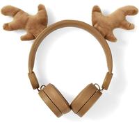 Nedis Rudy Renna On Ear Cuffie 3.5mm Con Antlers Magnetici Staccabili