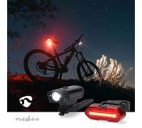 Nedis Set Di Luci Lbicycler10bk Black / Red