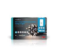 Nedis SmartLife Catena Luci LED WLAN Bianco Caldo-Freddo 50 LED 5 m WIFILX02W50