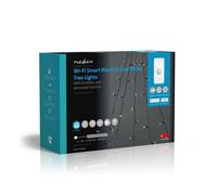 Nedis SmartLife Catena Luci WiFi 200 LED 5x4m Bianco Caldo/Freddo WIFILXT12W200