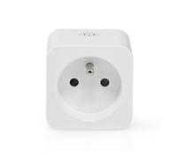 Nedis, SmartLife Wi-Fi Connected Socket IP21 Wattmetro 3680W Tipo E Francia