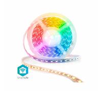 NEDIS Smartlife - Striscia LED Full Color Wi-Fi | Bianco Freddo/RGB/Bianco Caldo | 5.00 m | IP65 | 2700 - 6500 K | 405 lm | Android T/iOS