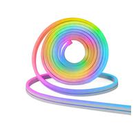 Nedis, Striscia LED Stile Neon Connessa Wi-Fi 5m Ritagliabile IP65 Esterno