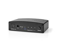 N ASWI2514BK - Interruttore Toslink, a 4 vie