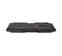 NEDIS Tastiera da gioco cablata | USB Type-A | Chiavi a Membrana | LED | QWERTY | ND layout | Lunghezza del cavo di alimentazione: 1.30 m | Multimedia