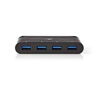 Nedis TCARF200BK hub & concentrateur USB 3.2 Gen 1 (3.1 Gen 1) Type-C Noir