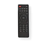 Nedis Telecomando di ricambio per radio Internet Nedis, a infrarossi, alimentato a batteria, compatibile con RDIN3000BK, RDIN4000BK, RDIN5000BK e RDIN5005BK