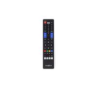 NEDIS Telecomando universale pre-programmato per televisori - Pulsanti Netflix / Amazon Prime / Youtube / Disney+